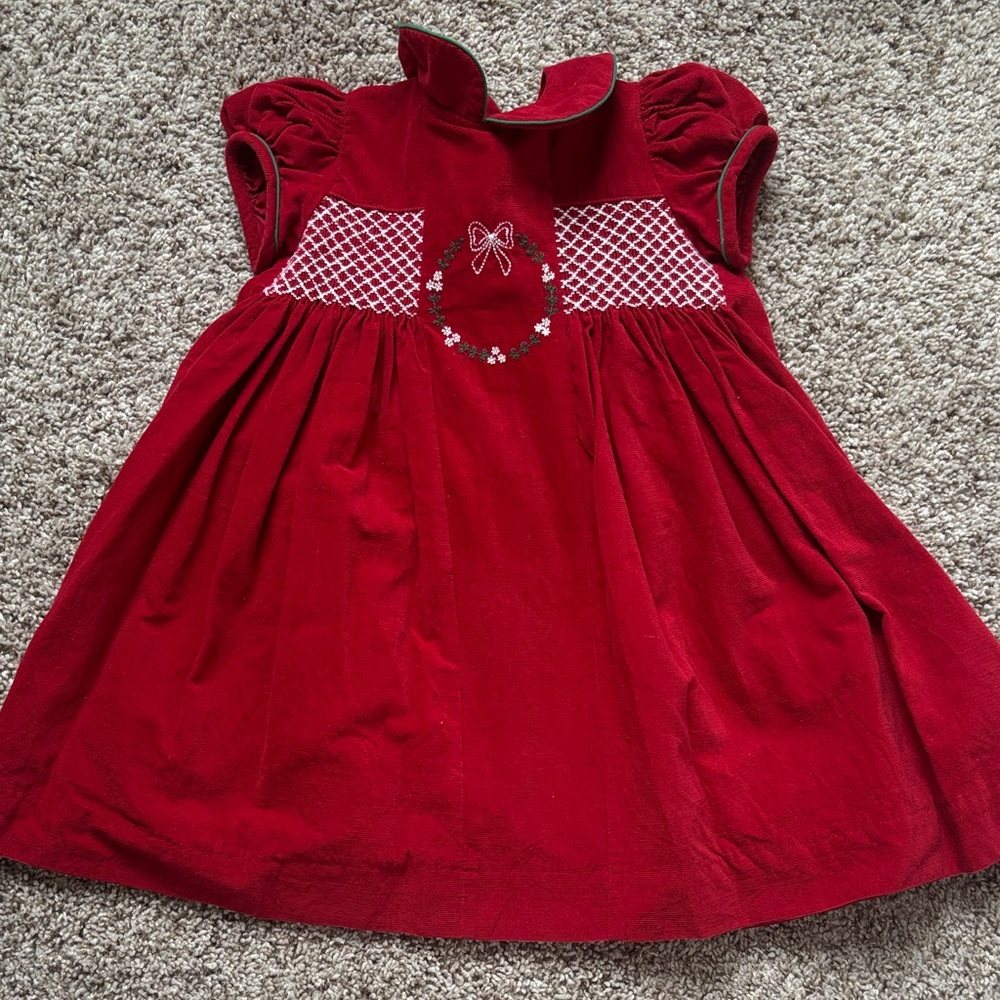Charming Red Kids Dress
